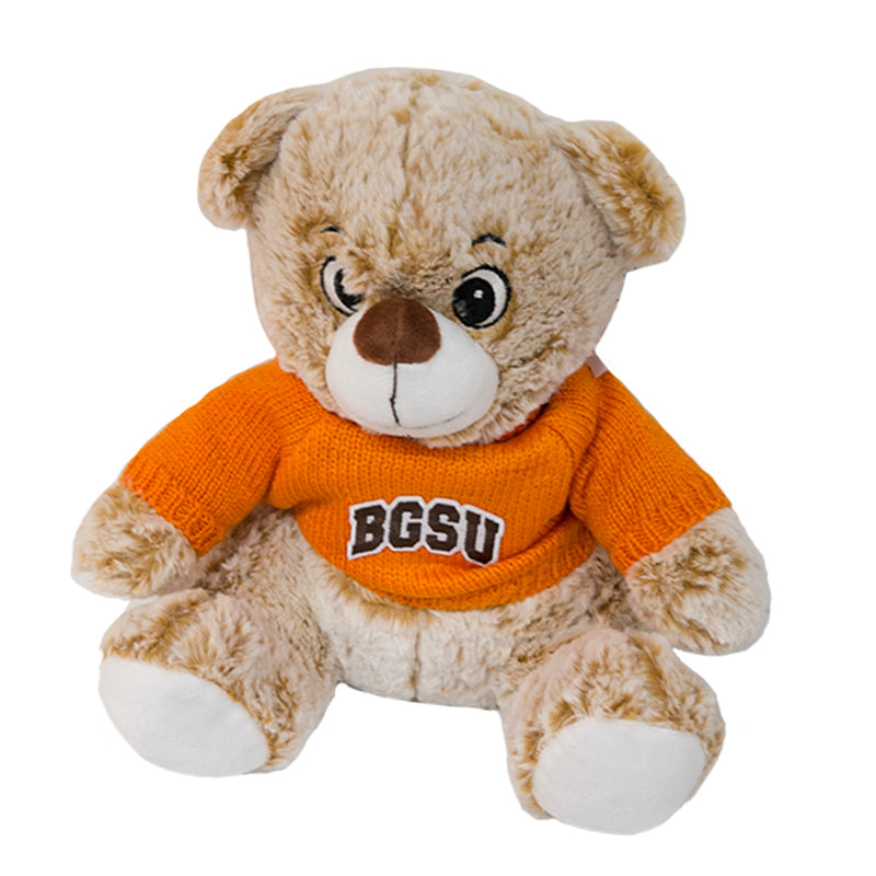 BGSU Caramel Bear with Embroidered Eyes