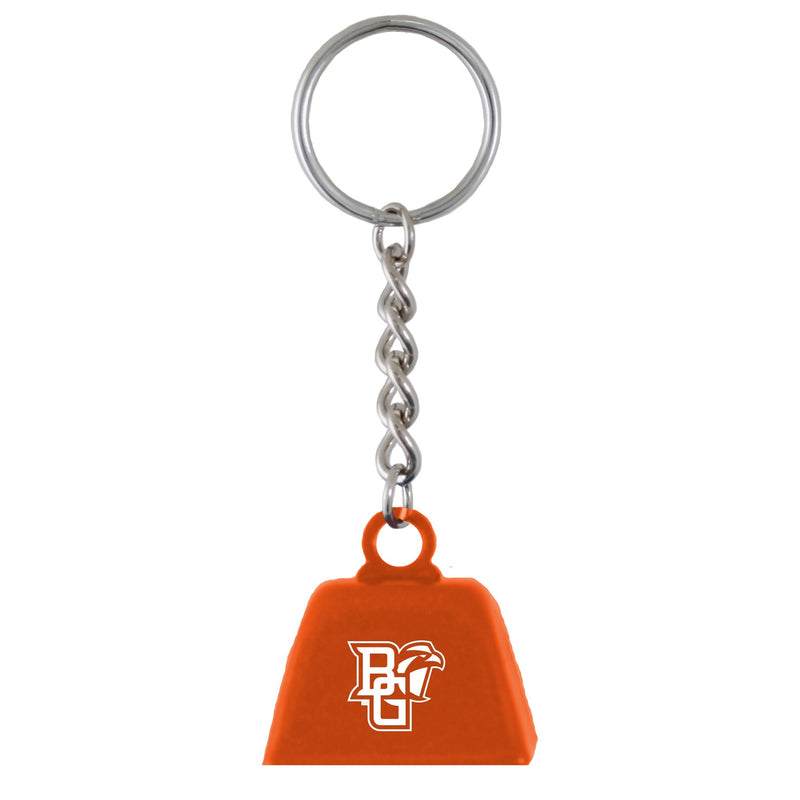 BGSU Cow Bell Keychain