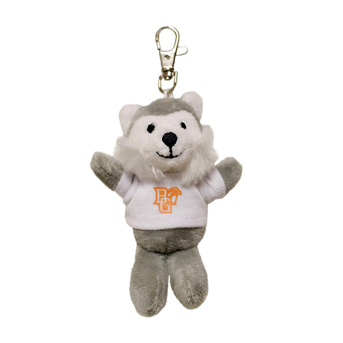 BGSU Plush Animal Keychain