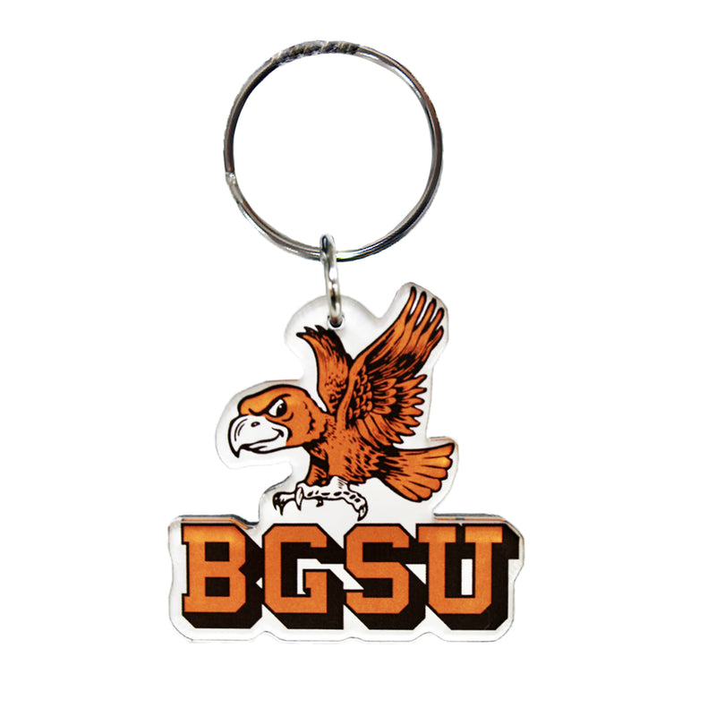 BGSU Vintage Falcon Acrylic Keychain