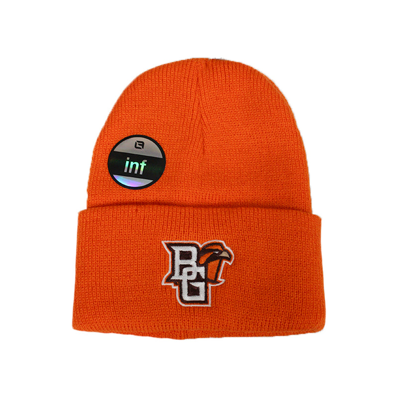 BGSU Logofit Infant Orange Cuff Beanie