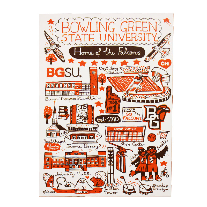 BGSU Julia Gash Postcard