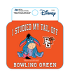 BGSU Disney Blue 84 Stickers