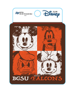 BGSU Disney Blue 84 Stickers