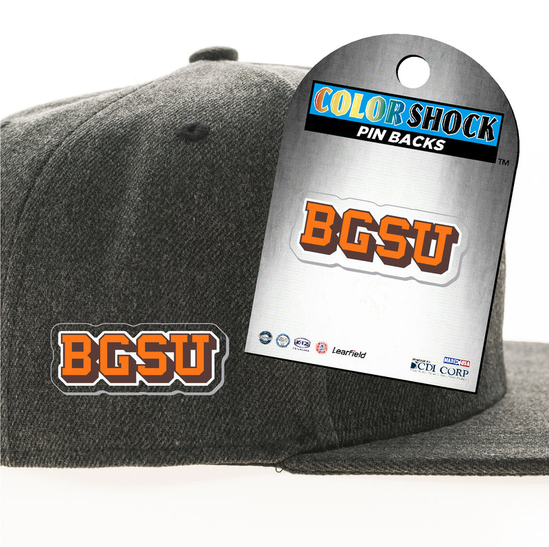 BGSU ColorShock Acrylic Lapel Pins