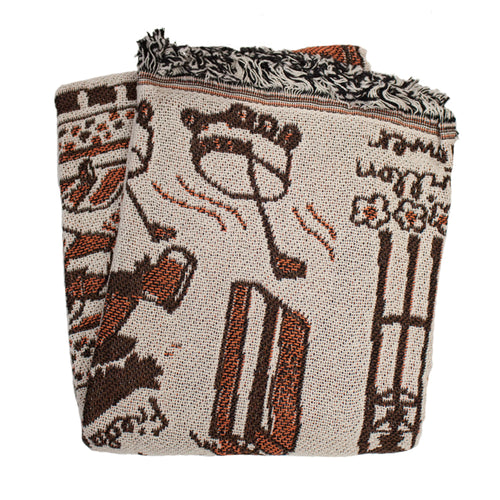 BGSU Julia Gash Tapestry Blanket