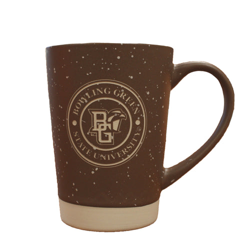 Bowling Green Brown Etched Mug w/ Faux Seal