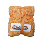 BGSU Orange Frosty Fleece Sherpa Blanket