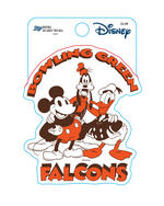 BGSU Disney Blue 84 Stickers