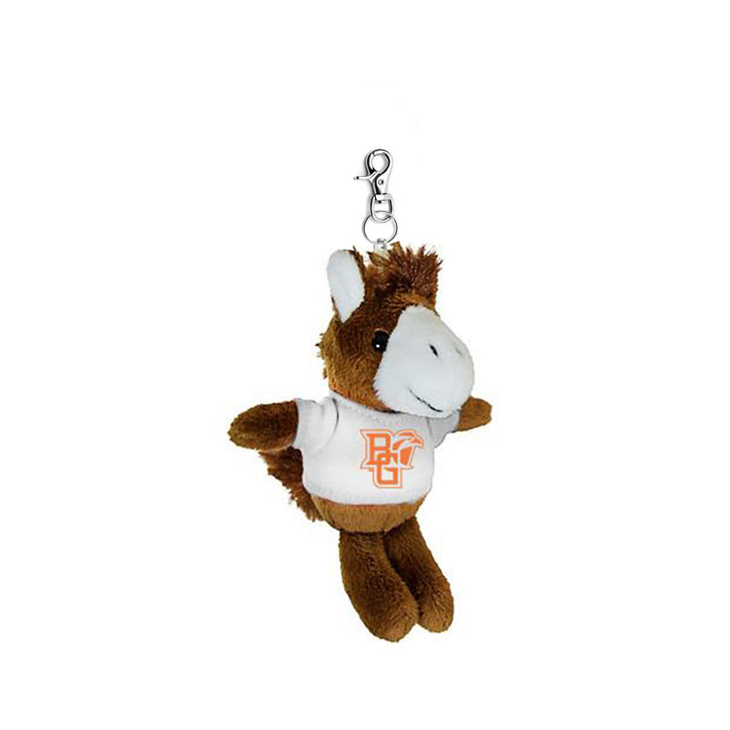 BGSU Plush Animal Keychain