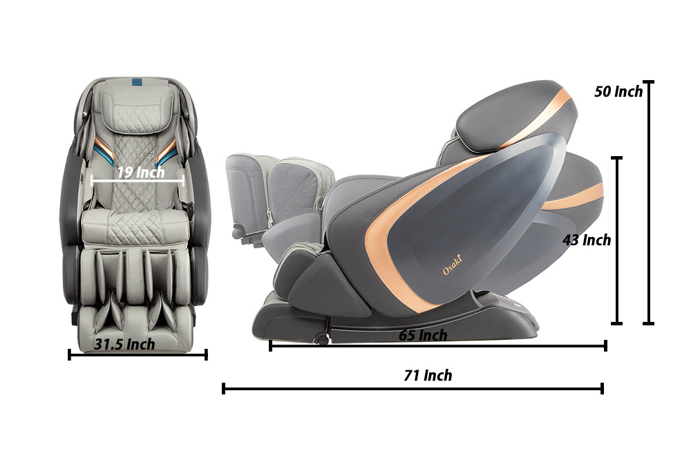 Osaki OS-Pro Admiral 3D L-Track Massage Chair