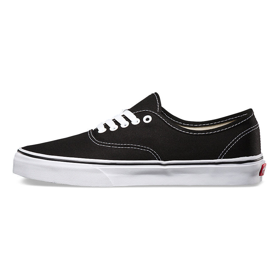 Authentic Black White Skate Shoes 