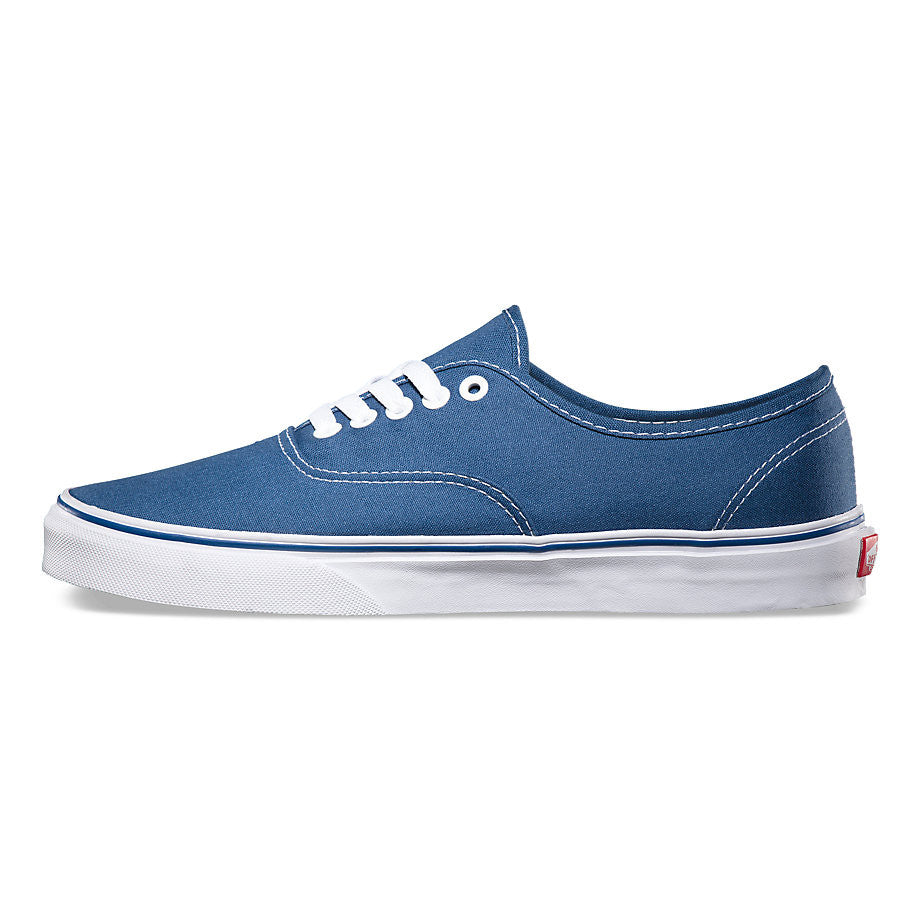 blue and white vans shoes