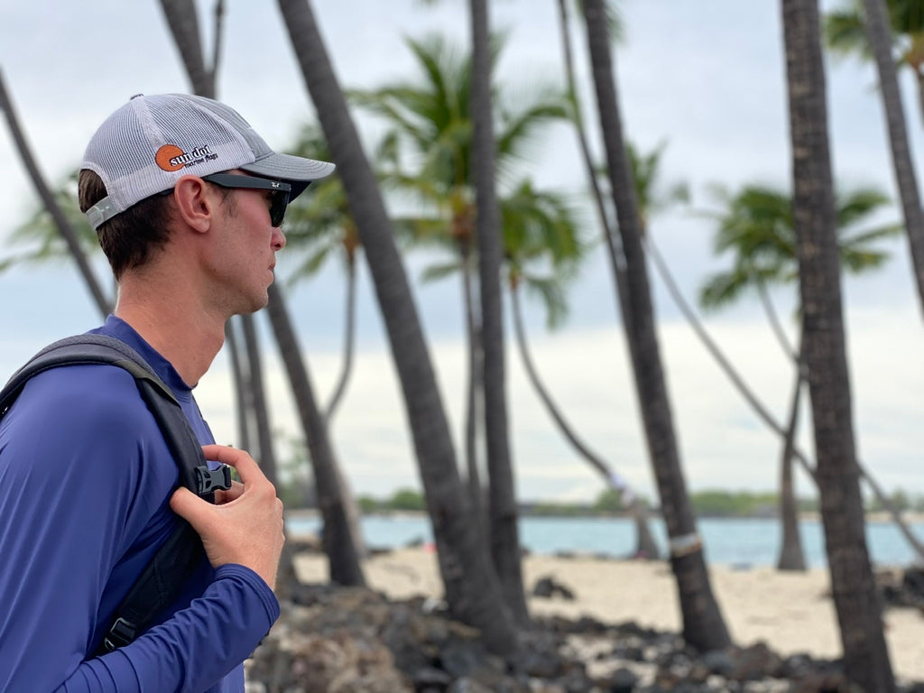 Connor Varney enjoying their scenery big island 