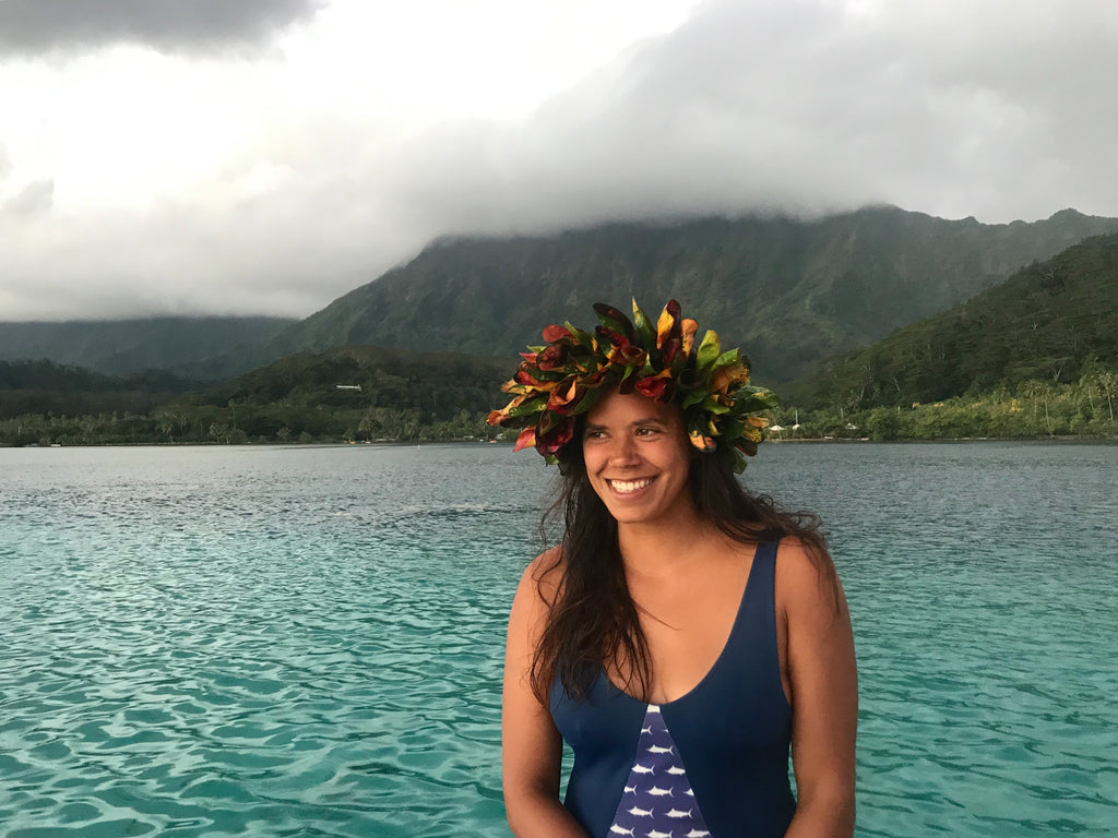 My cherry blossom bikini still going strong in french polynesia
