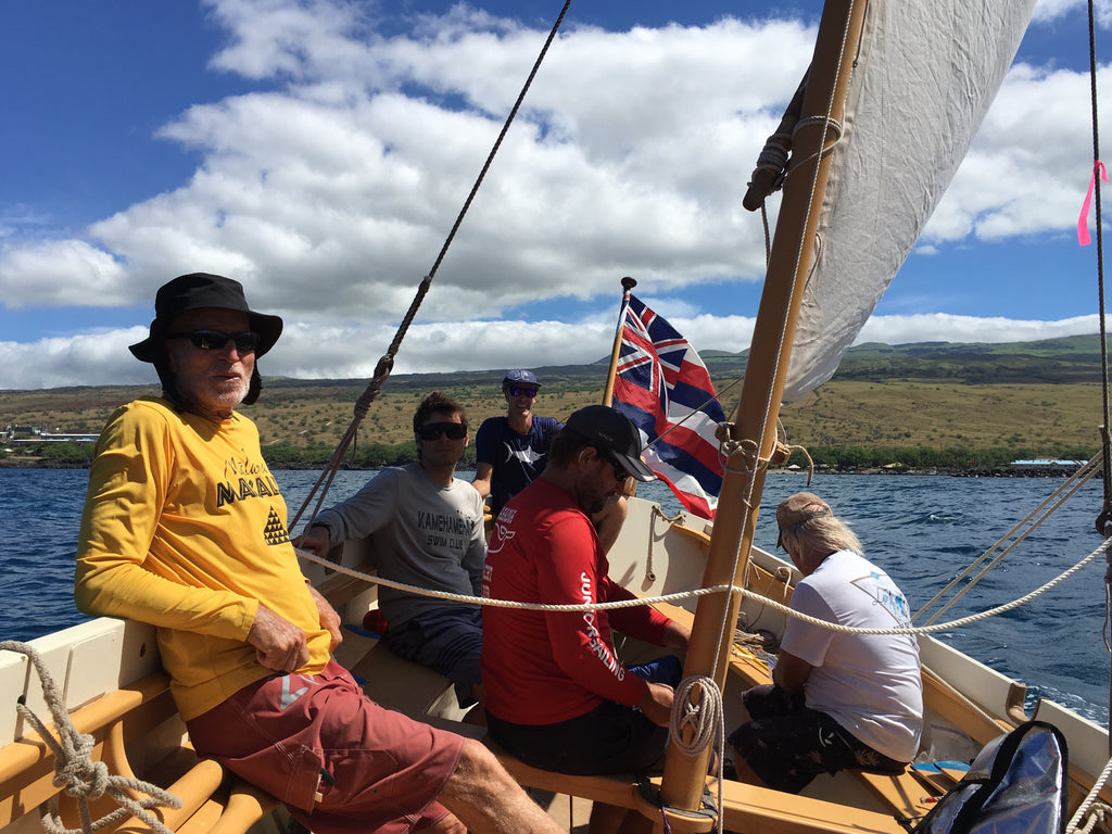 Magic sail aboard the Imi Loa kohala coast big island 