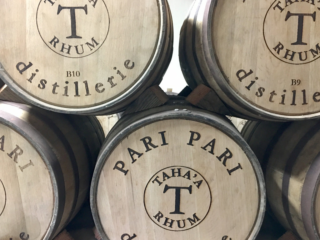 Taha'a Rum barrels 