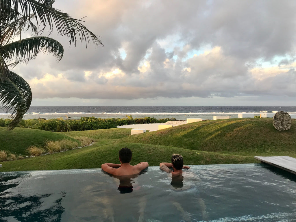 Connor and bennett four seasons hot tub bora bora