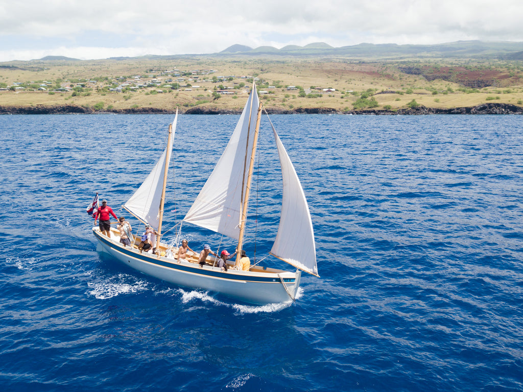 image by mike varney of the imi loa sailboat hawaii big island