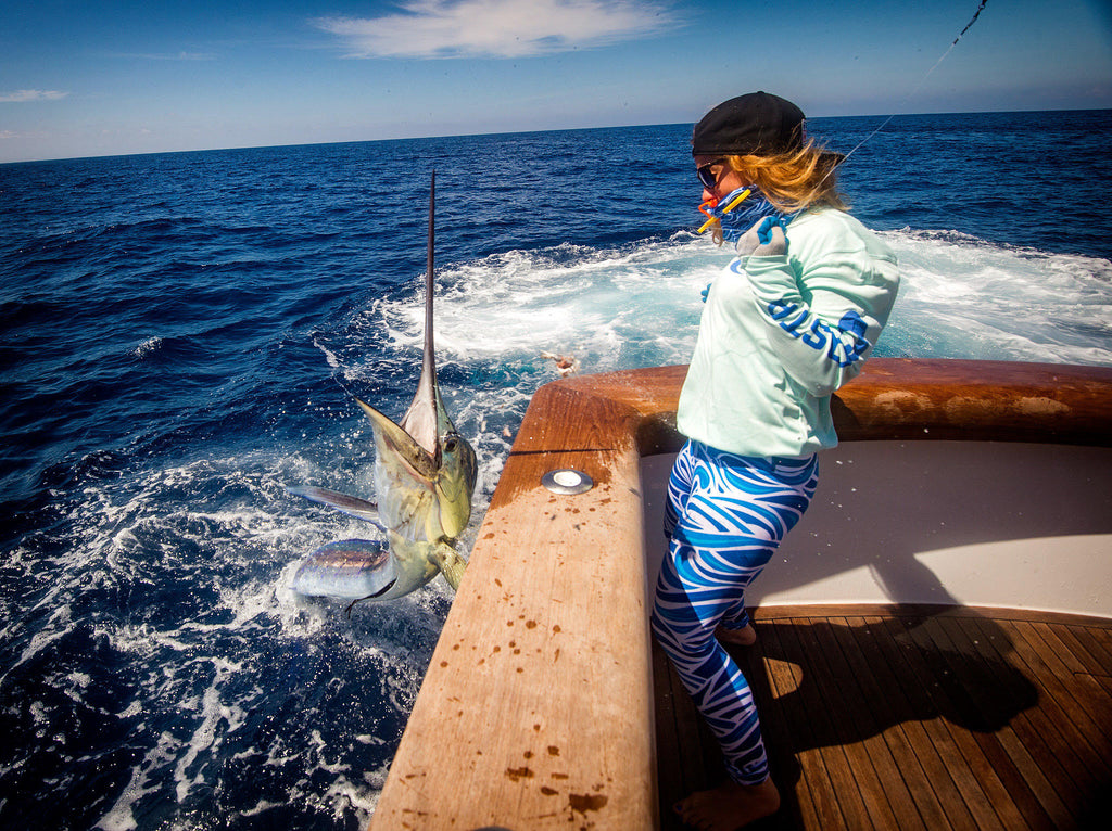 Brittany mccurdy fishing Costa Rica with maverick geaux fly sport fishing 
