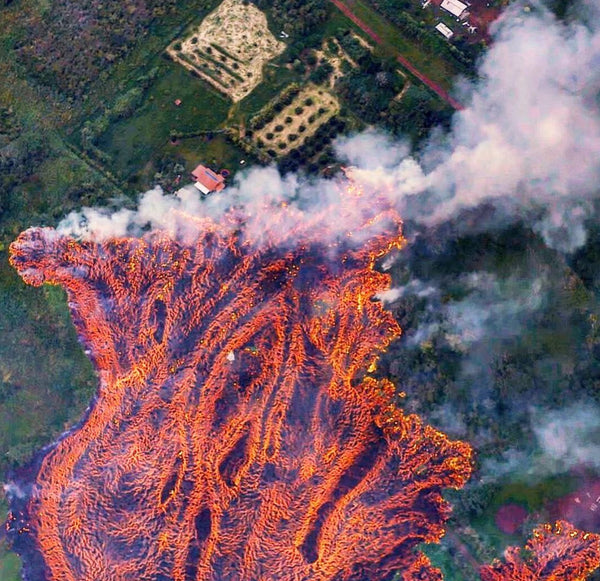 dement lava flow big island Leilani estates