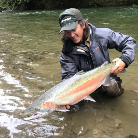 Nate Tsao trout fishing sundot Ohana