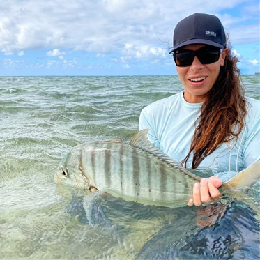 Samantha Seini sundot Ohana fishing