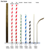 Biodegradable paper straws