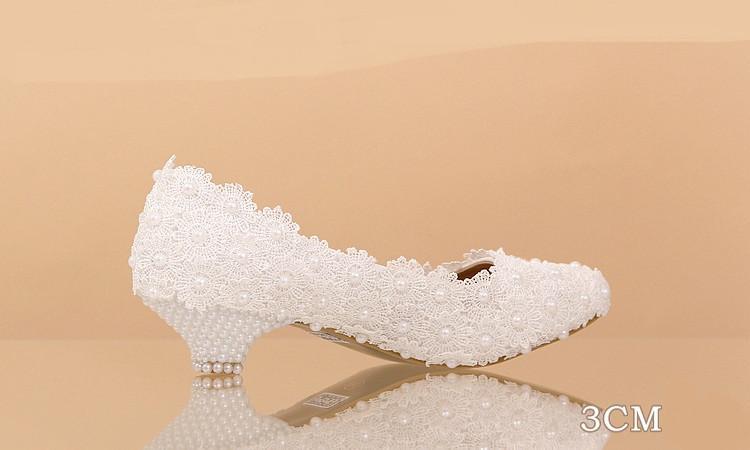 white shoes with pearls