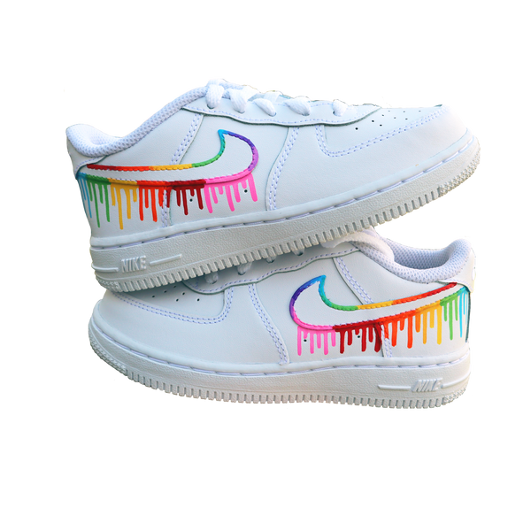 Kids Rainbow Drip Nike – Jordana