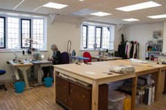 The Workroom Where all The Fashion Parade's Designs are Made