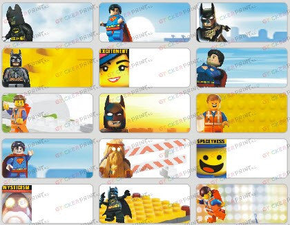 lego name labels