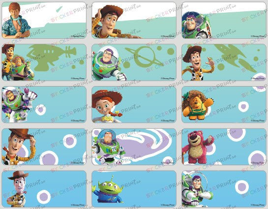 toy story name tags