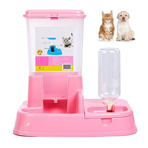 Automatic Pet Feeder Food Dispenser Water Fountain For Cats