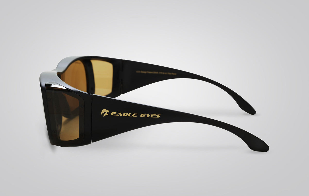 Ajuste polarizado sobre gafas sol FitsOns para hombres y mujeres – Eagle Optics
