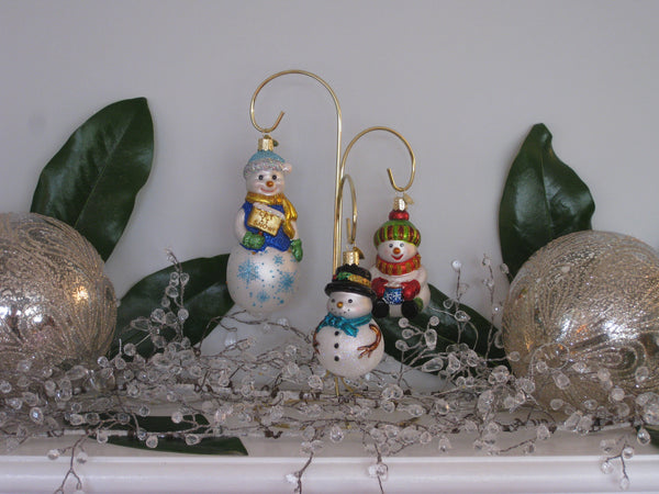 Snowman Ornaments Old World Christmas on its-ornamental.com