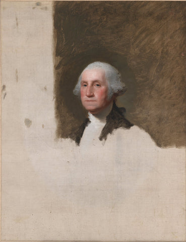 portrait of george washington by gilbert stuart