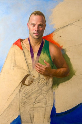 Oscar Pistorius – The interrupted Portrait by Natalie Holland