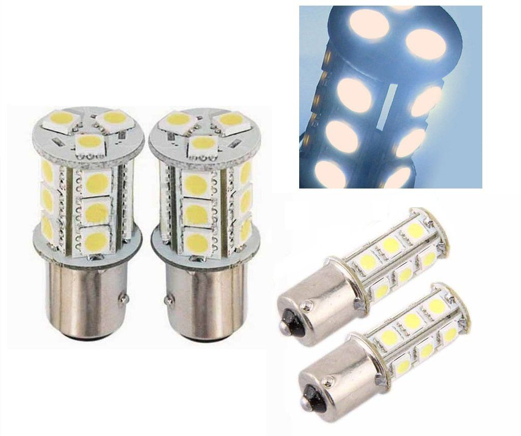 1156 (BA15S/7506/P21W) 18-SMD 5050 LED Replacement Bulbs Color –