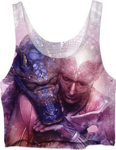 Perhaps The Dreams Are of Soulmates - Crop Top
