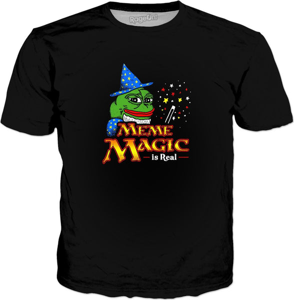 Meme Magic Is Real Pepe The Frog Wizard
