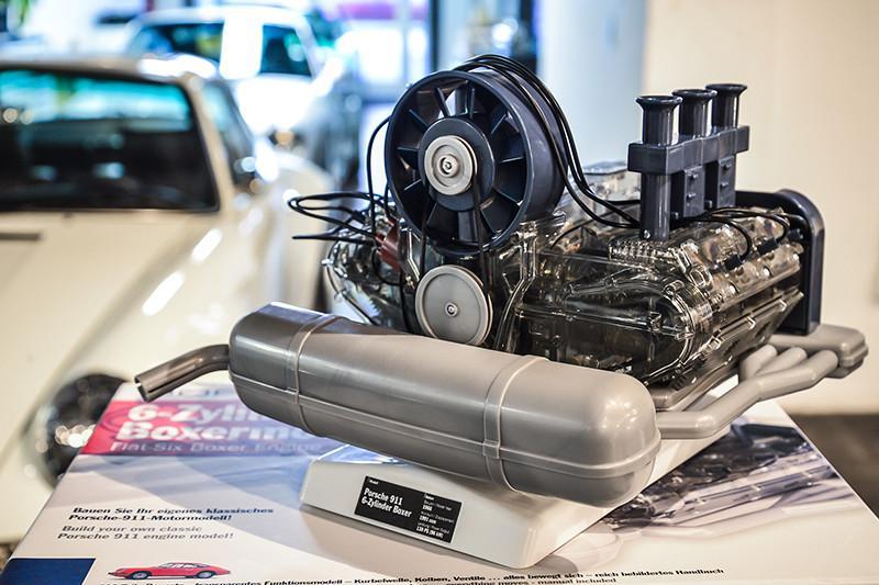 miniature porsche 911 engine