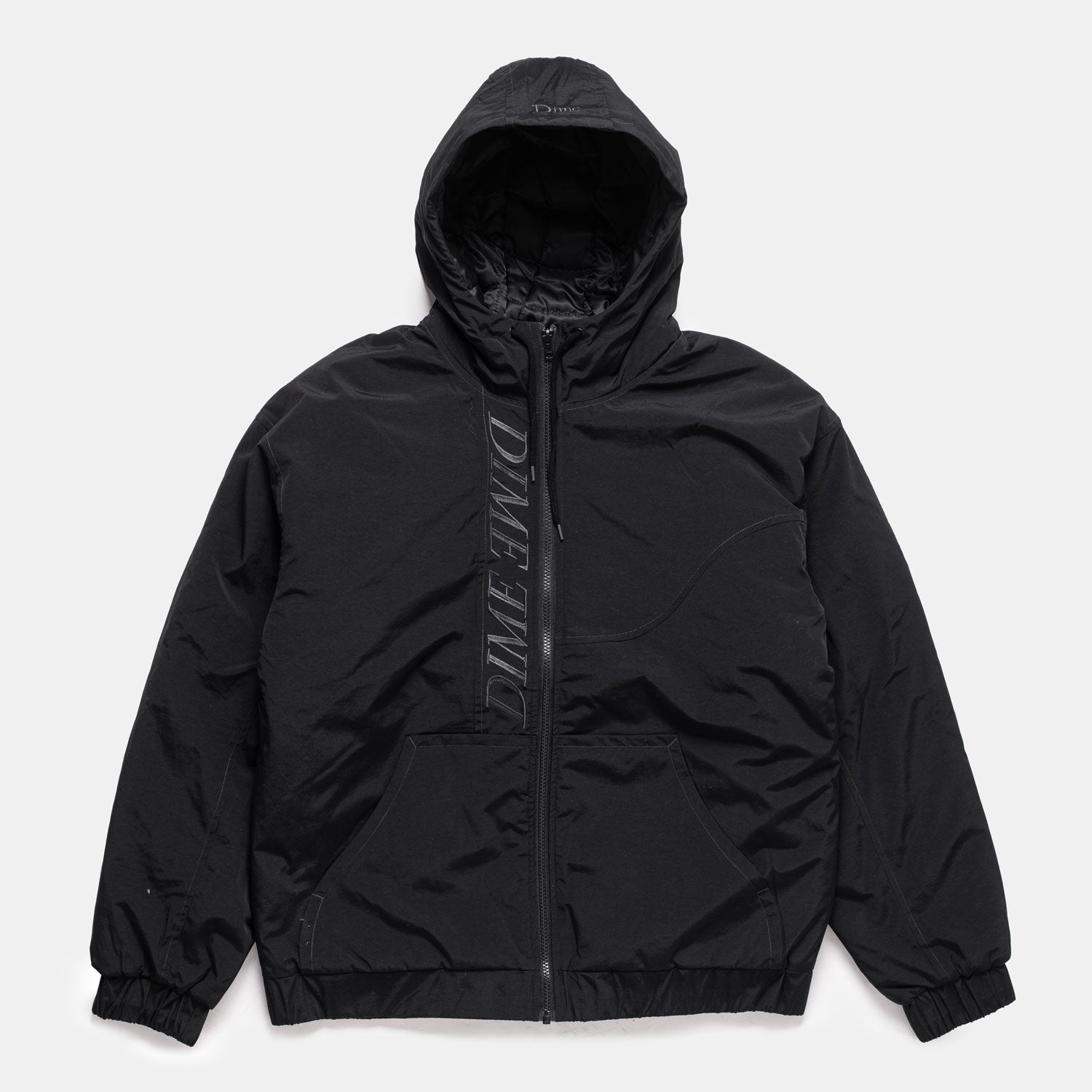 Dime Quilted Hooded Jacket - Black ダイム - その他