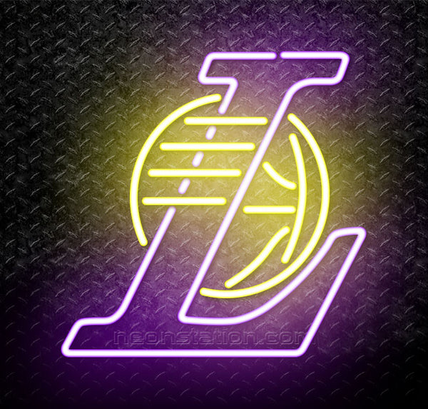 NBA Los Angeles Lakers Logo Neon Sign For Sale // Neonstation