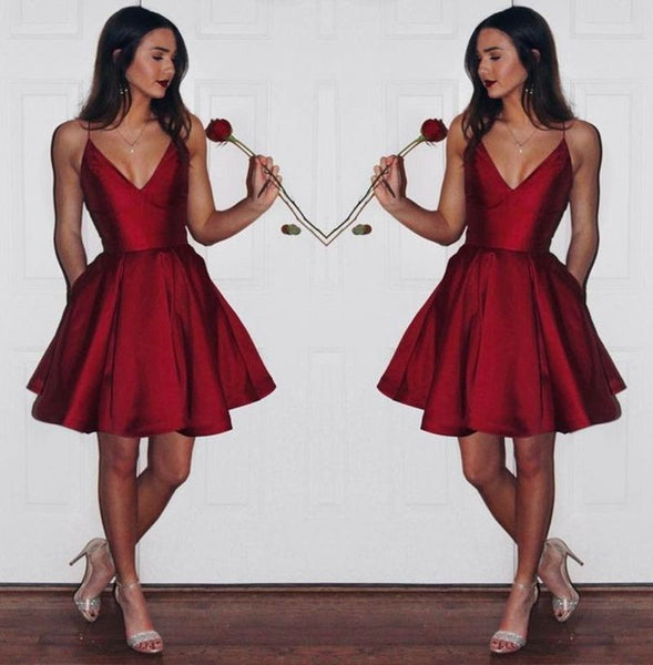 red cocktail dress under 100