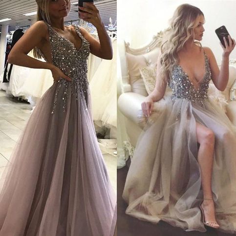 jeweled prom dresses