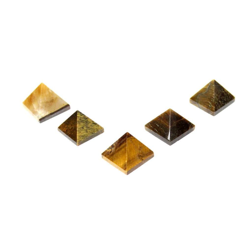 tiger eye pyramid