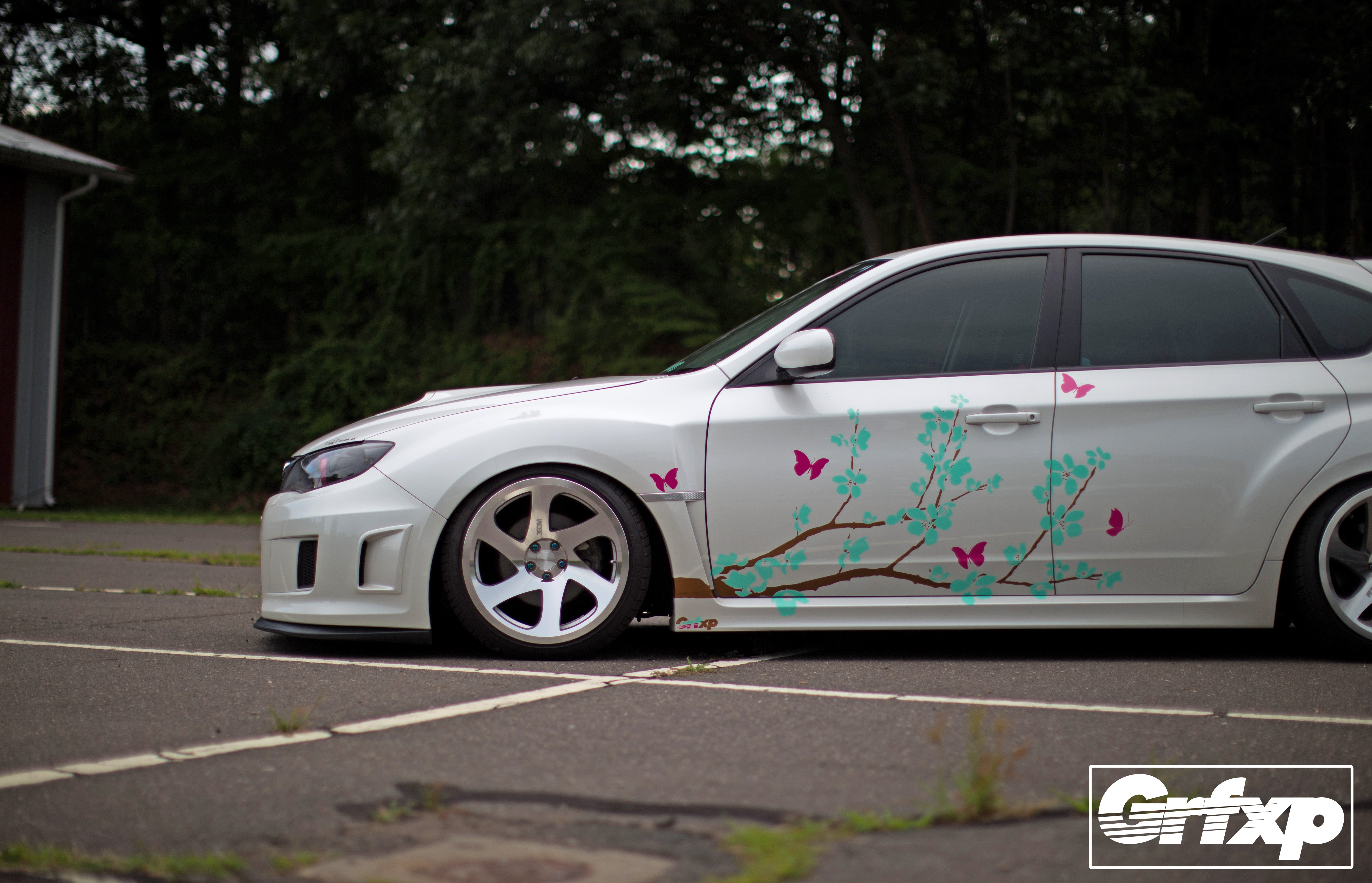 wrx cherry blossom girl driven butterflies tiffany blue grfxp grafixpressions