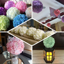 4 Pack | 7inch Blush/Rose Gold Artificial Silk Hydrangea Kissing Flower Balls