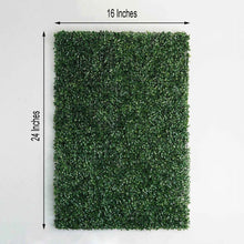 11 Sq ft. | 4 Panels Dark Green Boxwood Hedge Garden Wall Backdrop Mat